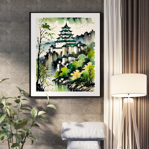 Majestic China _ Landscapes and Cityscapes Poster