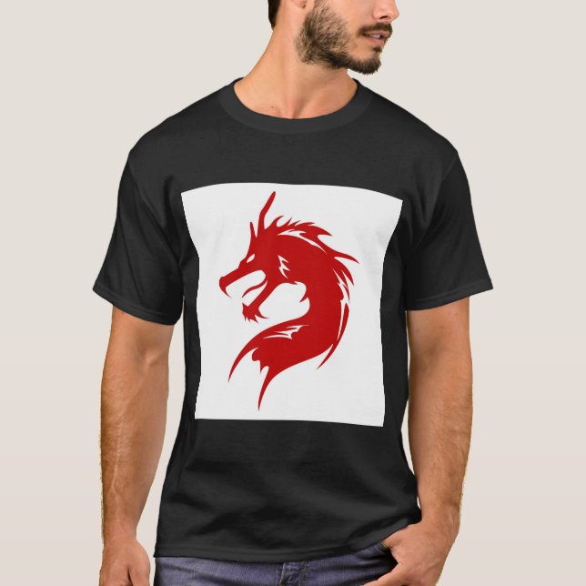 Majestic Chinese Dragon – Mythical Power T-Shirt (Front)