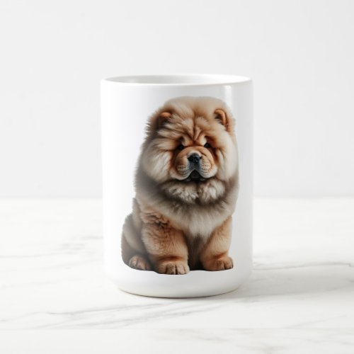 Majestic Chow Chow Puppy Elegance Coffee Mug
