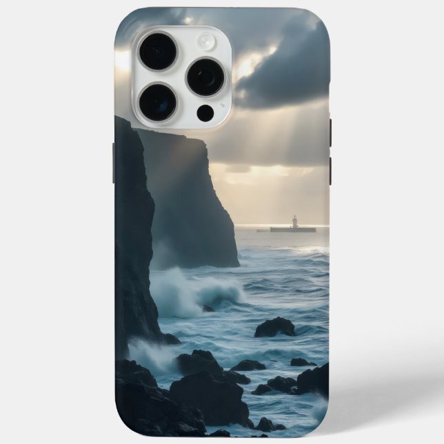 majestic cliffside rises steeply  Case-Mate iPhone case (Back)