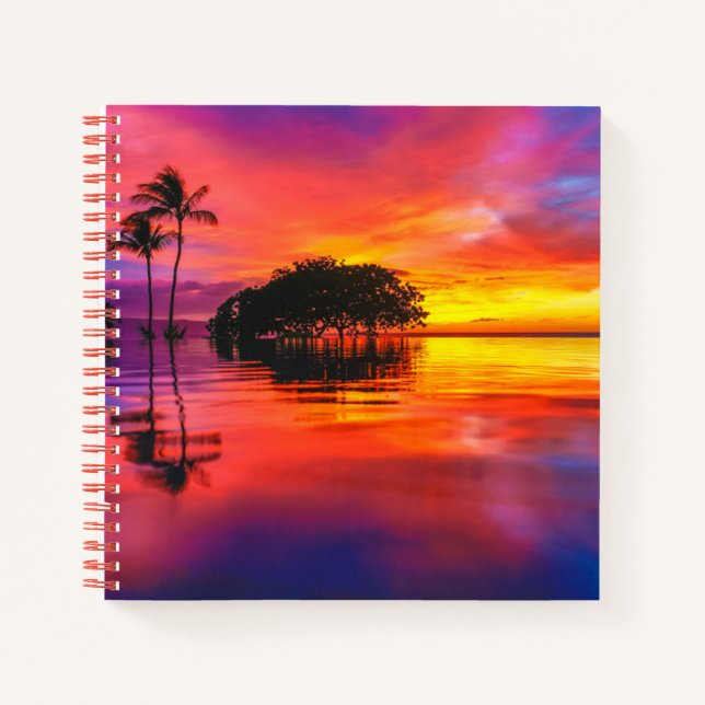 Majestic Clouds & Reflection Notebook (Front)