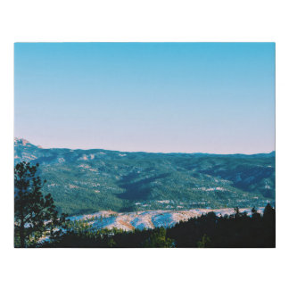 Majestic Colorado Skyline Faux Canvas Print