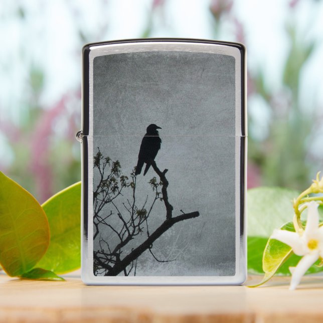 Majestic Crow Zippo Lighter | Zazzle