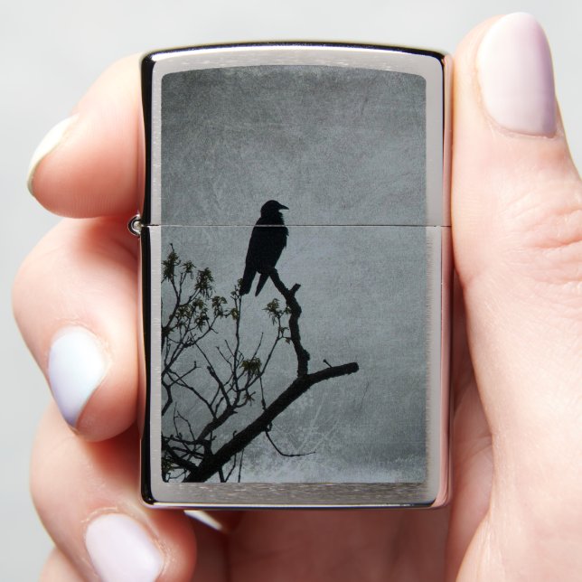 Majestic Crow Zippo Lighter | Zazzle