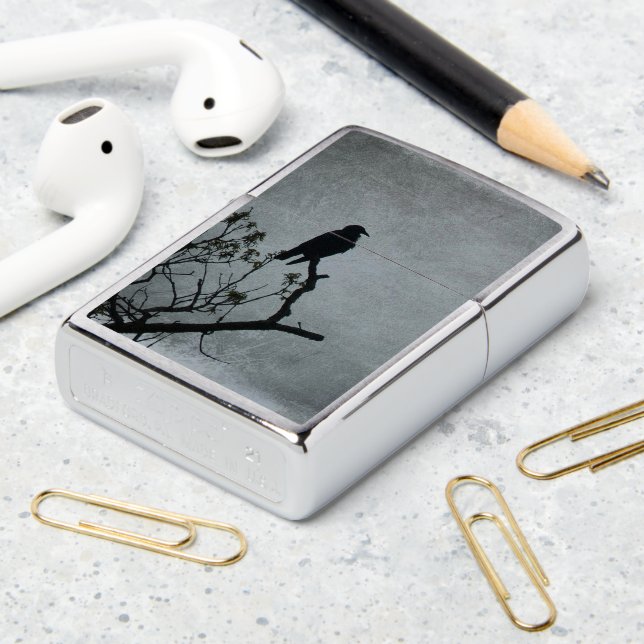 Majestic Crow Zippo Lighter | Zazzle