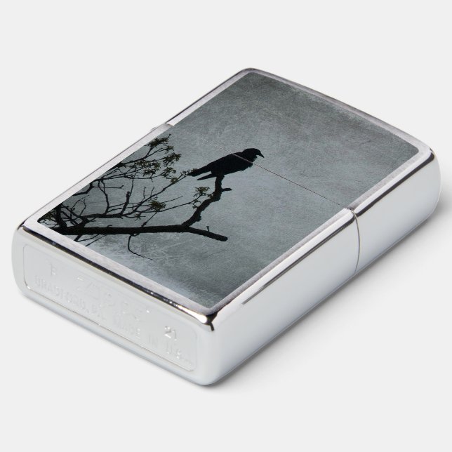 Majestic Crow Zippo Lighter | Zazzle