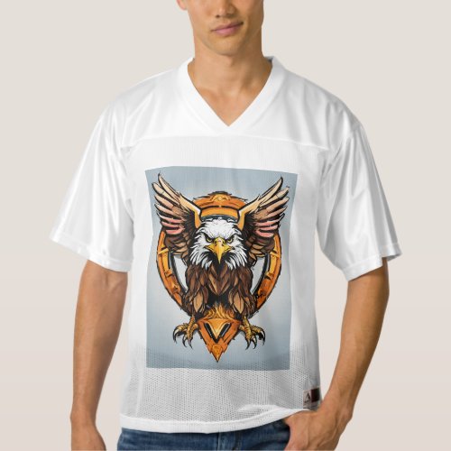  Majestic Crystal Eagle T_Shirt Design 