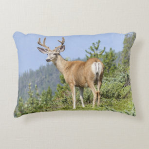 Majestic Deer Decorative Pillow