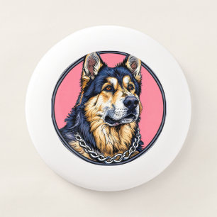 Majestic Dog with Bold Colors Wham-O Frisbee