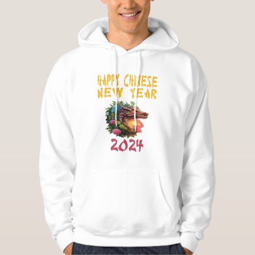 Majestic Dragon 2024 New Chinese Year Celebration  Hoodie