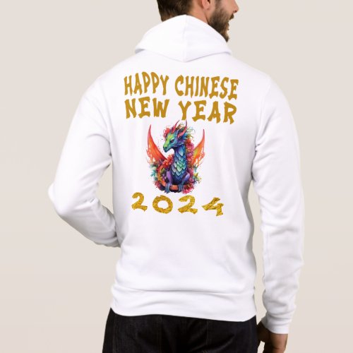 Majestic Dragon 2024 New Chinese Year Celebration Hoodie