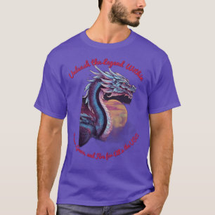 Majestic Dragon Art – Unleash the Legend Within T-Shirt