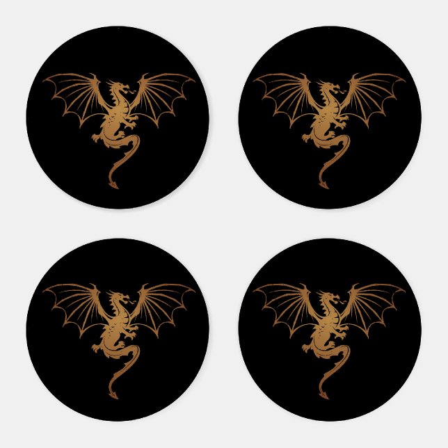 Majestic Dragon Coaster Set (Set)