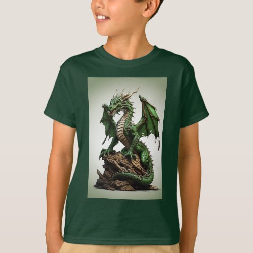 Majestic Dragon Logo T_Shirt