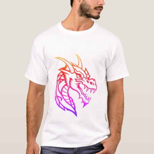 Majestic Dragon Symphony T_Shirt