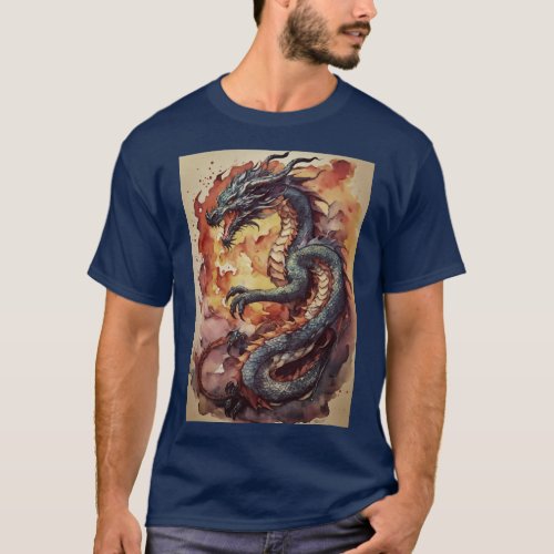 majestic Dragon T_shirt Online art