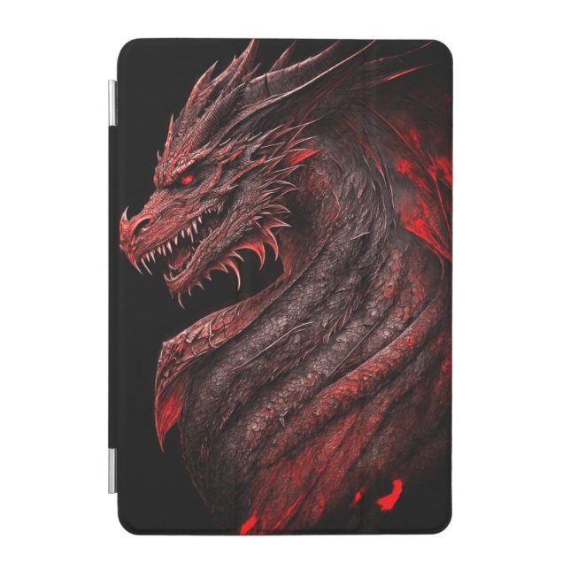 Majestic Dragon's Gaze iPad Mini Cover (Front)