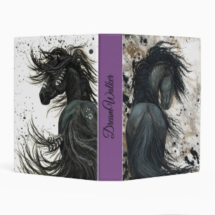Majestic DreamWalker Horses by Bihrle Mini Binder