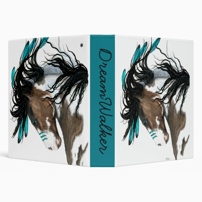 Majestic DreamWalker Paint Horse Binder by Bihrle (Background)