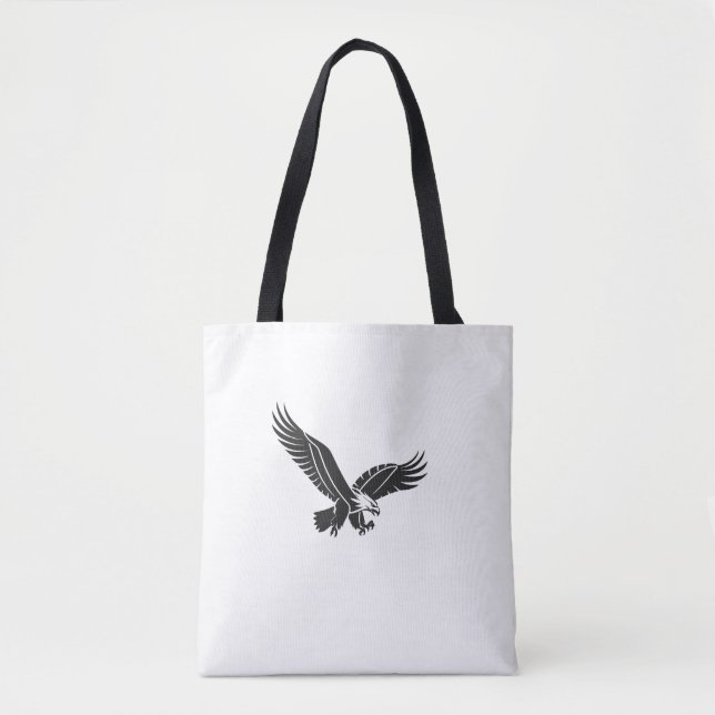 Majestic Eagle Art Tote Bag (Front)