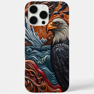 Majestic Eagle Car Art iPhone 16 Pro Max Case
