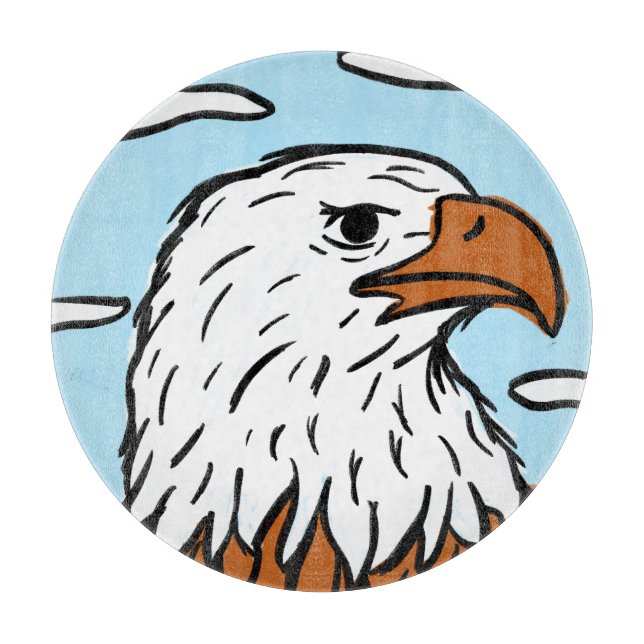 Majestic Eagle Cutting Board (Front)