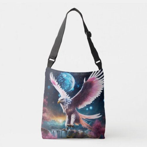 Majestic Eagle Design Handbag Crossbody Bag