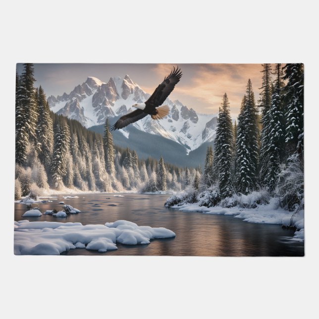 Majestic Eagle Doormat (Front)