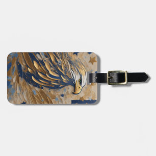 Majestic Eagle: Emblem of Heritage Luggage Tag