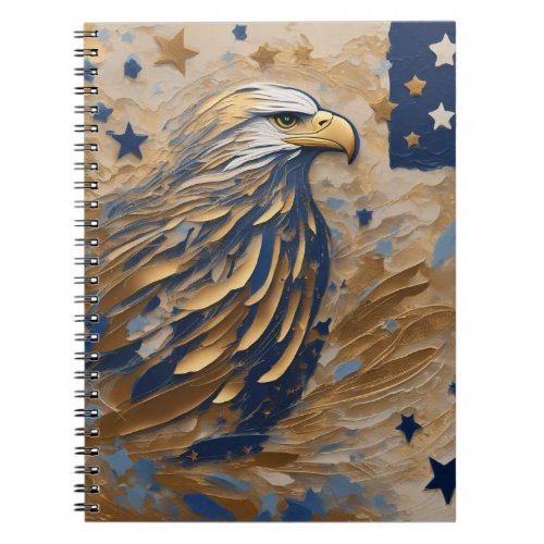 Majestic Eagle Emblem of Heritage Notebook
