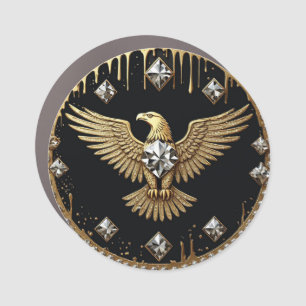 Majestic Eagle For Wildlife And Bird Lovers Car Magnet
