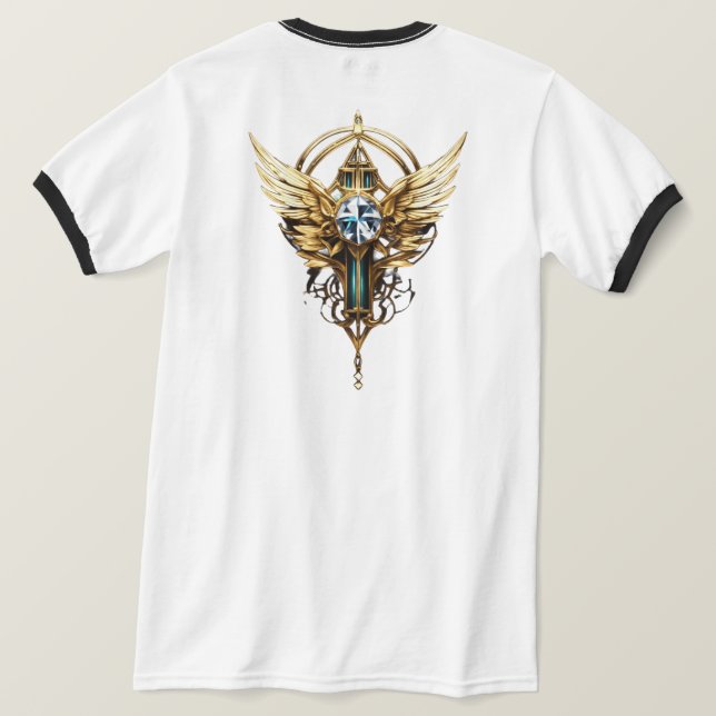  Majestic Eagle Logo Design T-Shirt (Design Back)