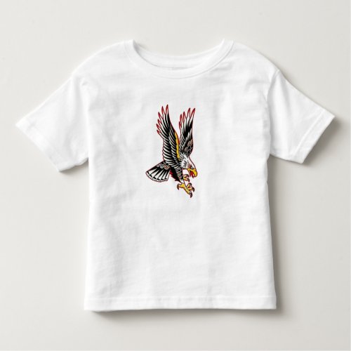 Majestic Eagle Soaring T_Shirt _ Embrace the Spiri