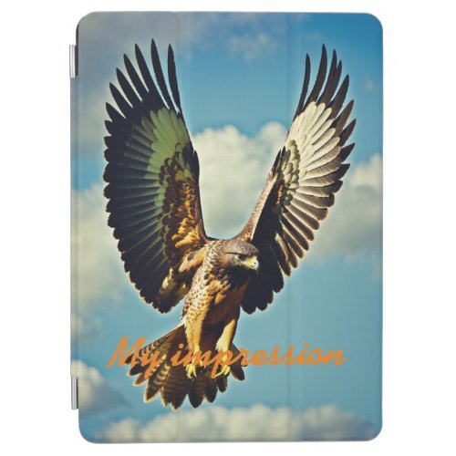 Majestic Eagle Soars in Disney Skies iPad Air Cover