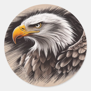 Majestic Eagle Sticker