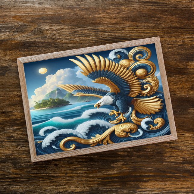 Majestic Eagle Symbolizing Strength, Patriotism Poster (Creator Uploaded)