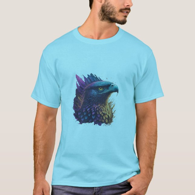 Majestic Eagle T-Shirt – Embrace the Wild Spirit (Front)