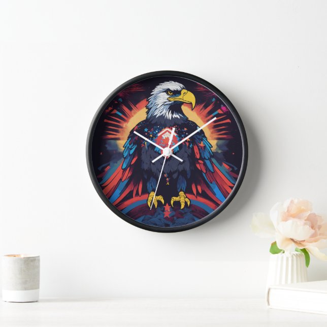 Majestic Eagle Wall Clock (Home)