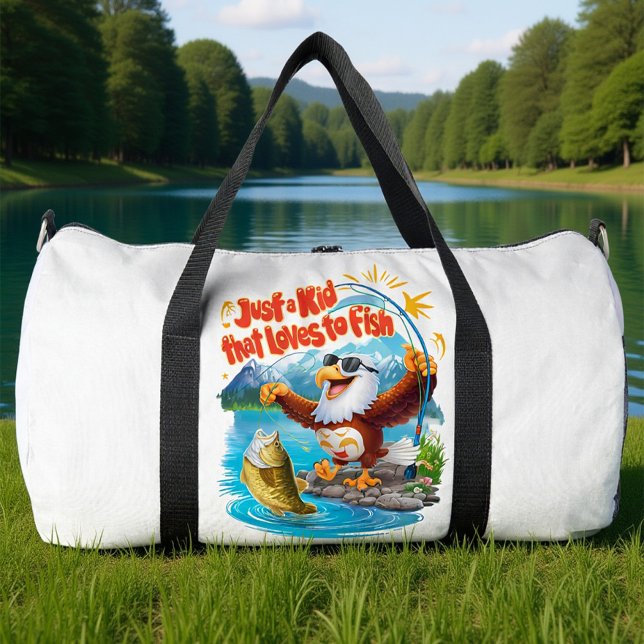 Majestic Eagles Aquatic Feast Duffle Bag (Creator Uploaded)