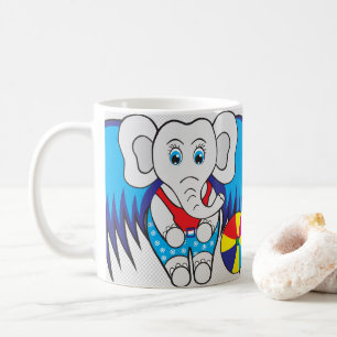Majestic Elephant: A Symbol of Strength and Grace Coffee Mug