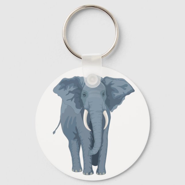 Majestic Elephant Keychain (Front)