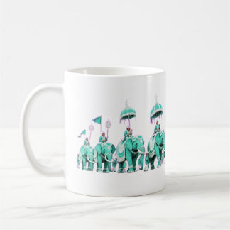 Majestic Elephant Mandala Coffee Mug