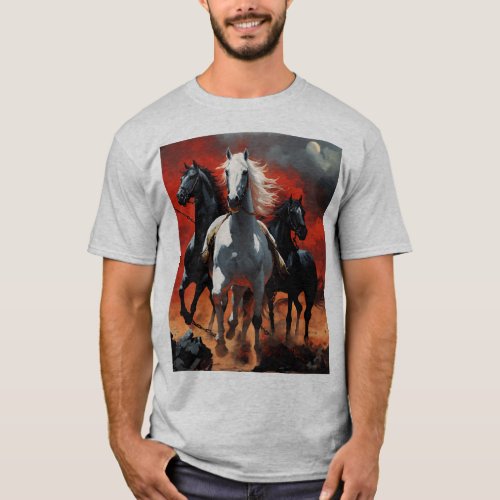  Majestic Equine Elegance T_Shirt  Horse Lovers 