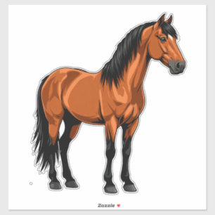 🐎 Majestic Equine horse For Animal Lovers 🐎 Sticker