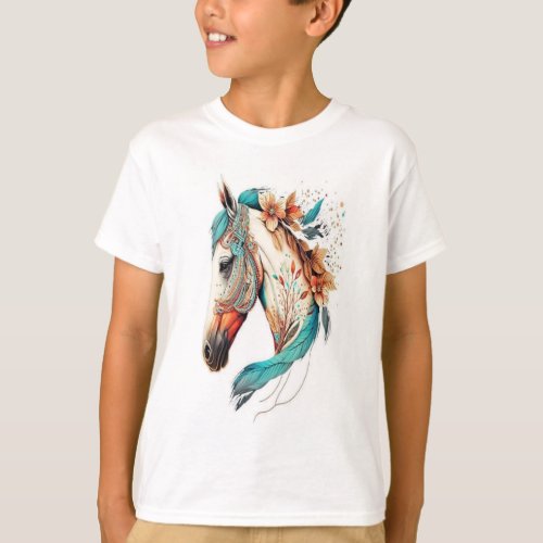 Majestic Equine Spirit T_Shirt
