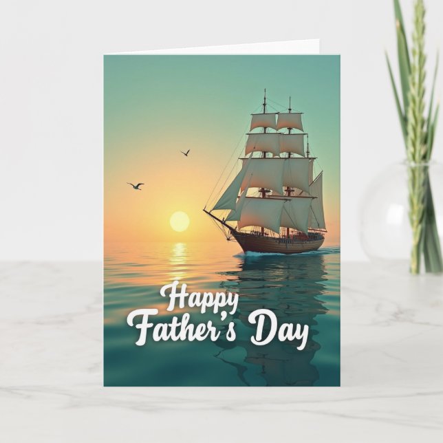 Majestic Fathers Day Voyage Card (Front)