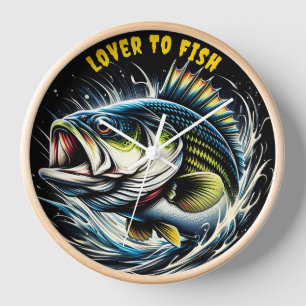 Majestic Fish: The Big-Mouthed Wonder Clock