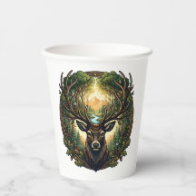 Majestic Forest Stag Nature Wildlife Art