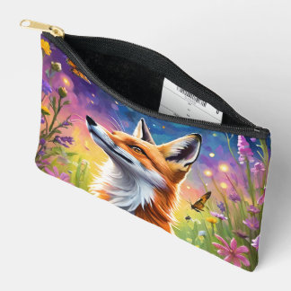 Majestic Fox Accessory Pouch