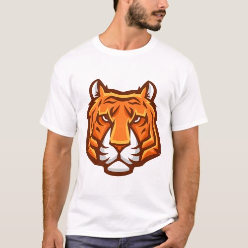 Majestic Gaze Capturing the Essence of a Tigers  T_Shirt